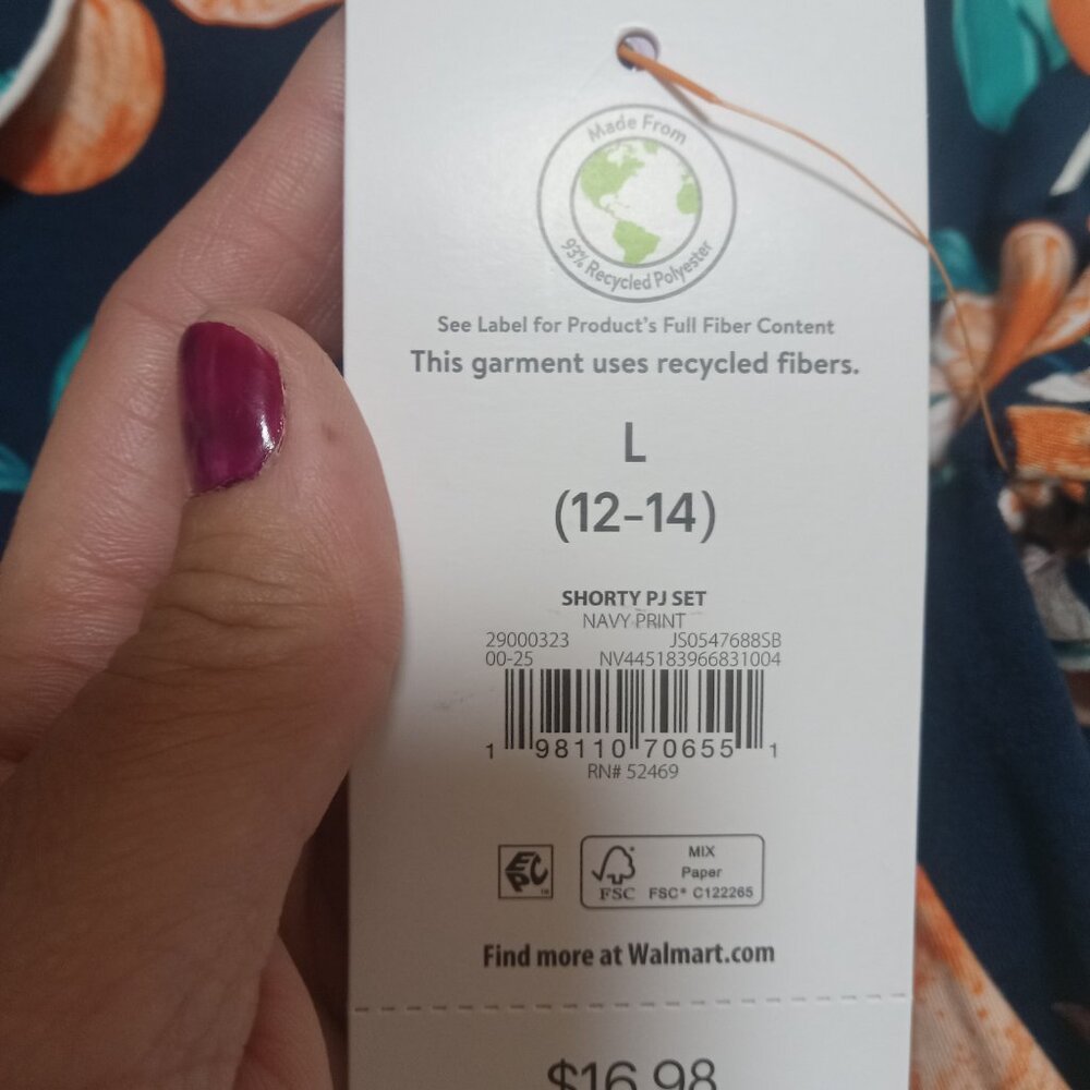 Joyspun pajama set NWT medium 8-10 - Picture 6 of 6